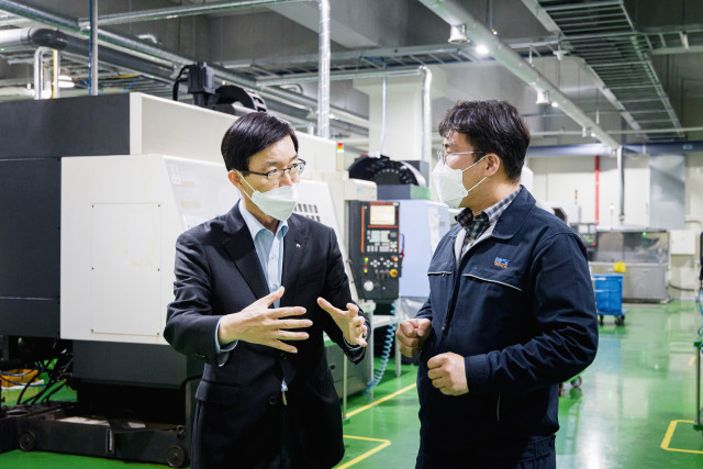 수출입은행 방문규 행장, 반도체 소부장 중소기업 방문