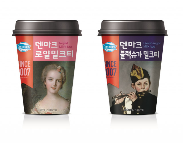 동원F&B, ‘덴마크 명화 밀크티’ 2종 출시