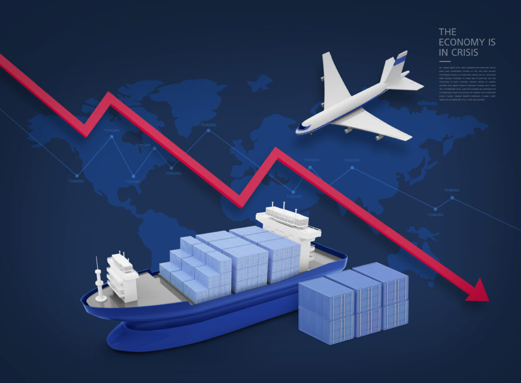 경기 침체 우려 속 동 가격 하락했다.